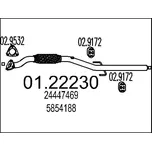 Výfuková trubka MTS 01.22230