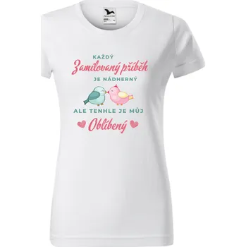 Dámské tričko Dámské tričko - Zamilovaný příběh Velikost: 3XL