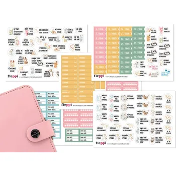 Fleppi Těhotenský samolepkový kit Varianta kitu: Kit