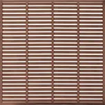 Lamelový plot WPC hnědý