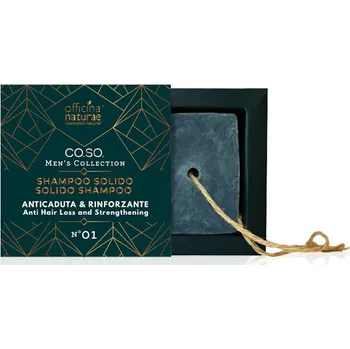 Vlasová kosmetika Officina Naturae Pánský tuhý šampon proti vypadávání vlasů N°01 (50 g)