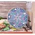Diamantové malování Diamantové malování LED lampička mandala 15 cm modrá/fialová