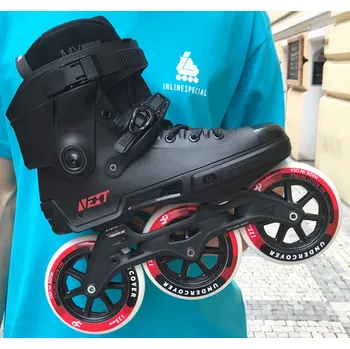 Kolečkové brusle Kolečkové brusle Powerslide Next Black Pro 125 Trinity Velikost: EU 36–37