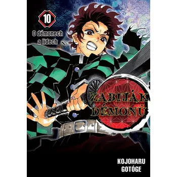 Komiks pro dospělé Zabiják démonů 10: O démonech a lidech - Kojoharu Gotóge (2023, brožovaná)