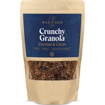 Wild & Coco Crunchy Granola Coconut & Cacao (250 g)