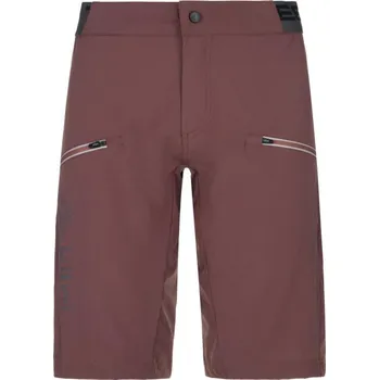 Cyklistické kalhoty Kilpi TRACKEE-W tmavě červená 36 + DÁREK