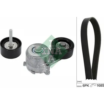 Sada žebrovaných klínových řemenů Schaeffler INA 529 0421 10