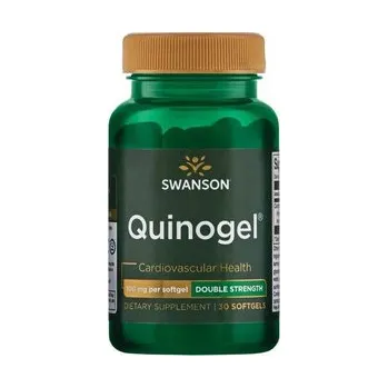 Swanson Quinogel Doplněk stravy s obsahem CoQ10 30 ks, gelové tablety, 100 mg