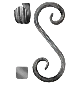 Zábradlí KOVIAN, s.r.o. Esko 12 x 12 mm, 310 x 120 mm, válcované