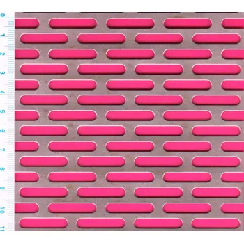 Plech Děrovaný ocelový plech DC/DD - LV / 5.00 x 25.00 / 25.00 / 1.00 x 1000 x 2000