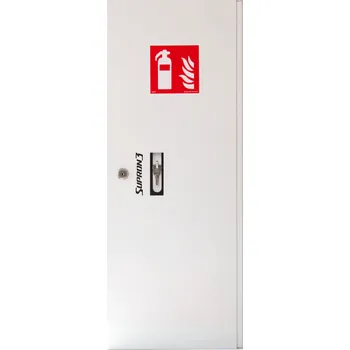 Příslušenství pro hasicí přístroj SUPRON 3 SKŘÍŇKA NA HASICÍ PŘÍSTROJ - 12 kg Barva: Bílá