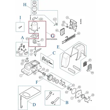 NICE SPMTG05900A kit motoru se slimákem pro RUN1800/2500