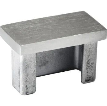 Zábradlí KOVIAN, s.r.o. Ukončenie - zátka na jokel (40x20x2.0mm) brúsená nerez K320 /AISI304