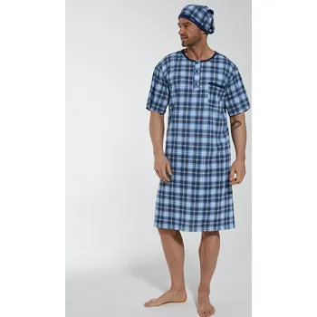 Dámská noční košile Noční košile Cornette 109 krátký rukáv Velikost: M, Vzor: 109013