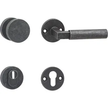 Dveřní kování Ochranné kování černé VIENNA-R+ Cobra