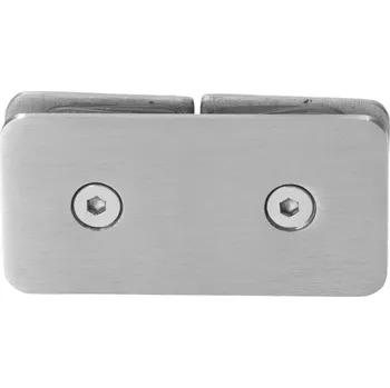 Zábradlí KOVIAN, s.r.o. Svorka skla mezi sklo a sklo 180°, sklo 8 - 10 mm, AISI 304