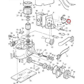 Pohon brány NICE TRA-G.1025 transformátor 230V/21V/8AV pre ROBO1000