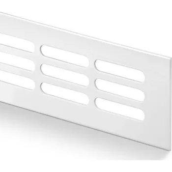 Větrací mřížka ACT servis - Větrací mřížka 7x40 Povrch: Bílá, Rozměr: 80 x 250 mm