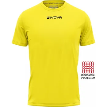 Sport fotbalový dres givova One XXL žlutá 0007