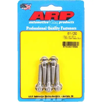 Šroub 1/4 "- 20 x 1.250 12pt SS šrouby" (5ks)