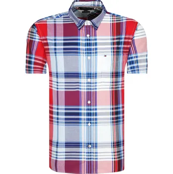 Pánská košile Tommy Hilfiger Košile MADRAS | Barva:světlo modrá | Velikost:M