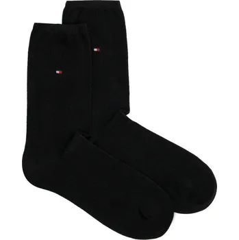 Pánské ponožky Tommy Hilfiger Ponožky 2-Pack | Barva:černý | Velikost:35-38, 35/38