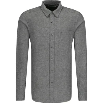 Pánská košile Calvin Klein Košile | Barva:šedý | Velikost:XXL