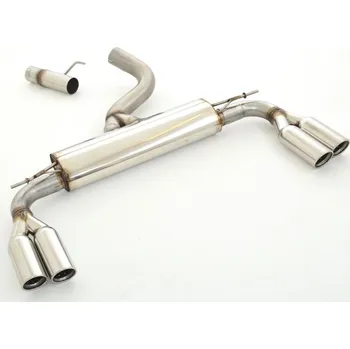 Tlumič výfuku 76mm sportovní tlumič výfuku- Duplex Audi A3 8V Sportback Quattro - s certifikátem ECE (971054TSLD-X3-X)