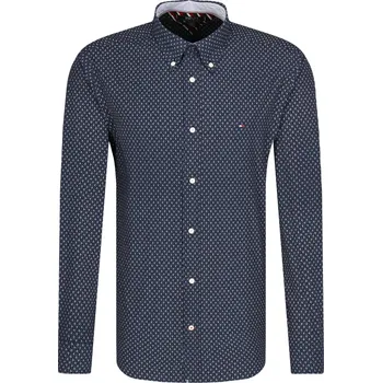 Pánská košile Tommy Hilfiger Košile th flex | Barva:tmavě modrá | Velikost:L