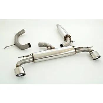 76mm Výfukový systém- Duplex VW Scirocco III - s certifikátem ECE (991441RD-X3-X)