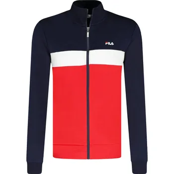 Pánská móda FILA Mikina SANGA | Barva:červený | Velikost:S