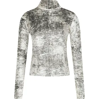 Dámské tričko Pinko rolák pianeta 1 | Barva:stříbrný | Velikost:M