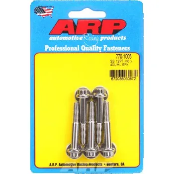 Šroub M6 x 1.00 x 40 12pt SS šrouby (5ks)