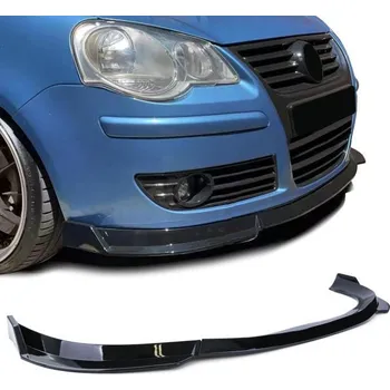 Tuning Přední spoiler lip CUP černá lesklá pro . VW Polo 9N3 05-09