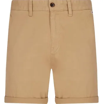 Pánské oblečení Tommy Jeans Šortky TJM ESSENTIAL CHINO | Barva:béžový | Velikost:31