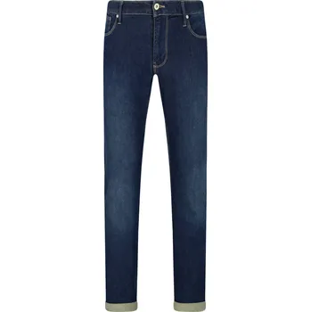 Pánské kalhoty Emporio Armani Džíny j06 | Barva:tmavě modrá | Velikost:34/32