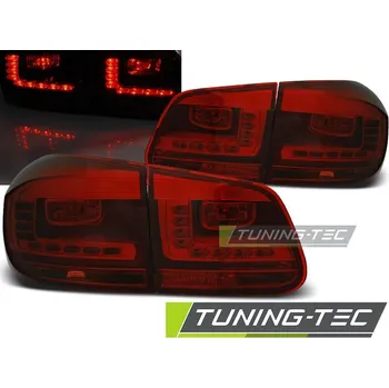 Zadní světlomet LED ZADNÍ SVĚTLA ČERVENÁ TMAVÁ pro VW TIGUAN 07.11-12.15