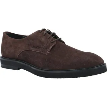 Pánská zimní obuv Strellson Kůžoné derby boty NEW HARLEY | Barva:bronzově hnědý | Velikost:45