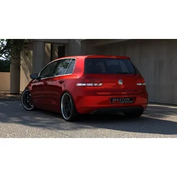 Tuning Zadní difuzor VW GOLF VI BEZ OTVORU NA VÝFUK