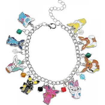 Oblečení a móda Náramek Pokemon Eevee evolve Multi Logo