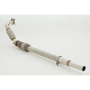 Katalyzátor 76mm Downpipe s nerezovým sportovním katalyzátorem (200 CPSI) - s certifikátem ECE (981032A-X3-DPKAHJS)