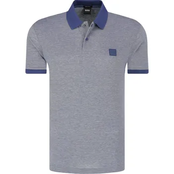 Pánská košile boss Polokošile Parlay 70 | Barva:tmavě modrá | Velikost:M