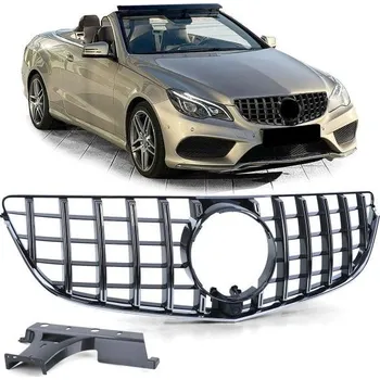 Tuning Černá chromová sportovní maska pro . Mercedes E cabrio A207 Coupe C207 13-17