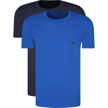 Pánské oblečení Emporio Armani Tričko 2-pack | Barva:chrpový | Velikost:M