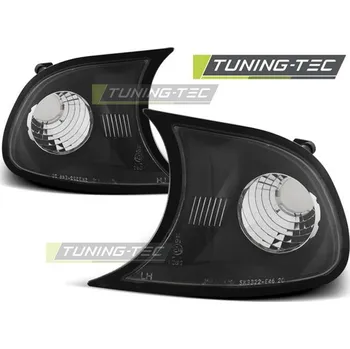 Osvětlení automobilu PŘEDNÍ SMĚROVÁ SVĚTLA ČERNÁ pro BMW E46 09.01-03.03 COUPE