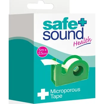 Náplast Safe-Sound Mikroporézní lepící páska S+S Mikroporézní páska