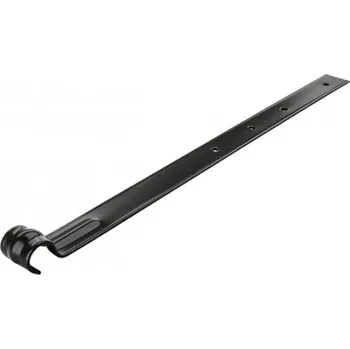 okap Držák žlabu pozinkovaný černý pro žlab 400 mm