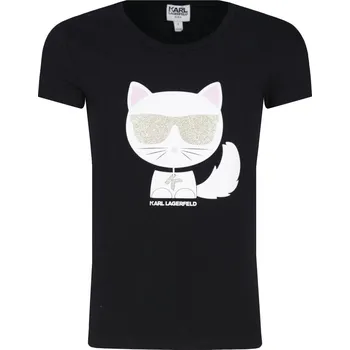 Pánské tričko Karl Lagerfeld Tričko | Barva:černý | Velikost:126