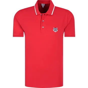 Pánské tričko Kenzo Polokošile | Barva:červený | Velikost:XL