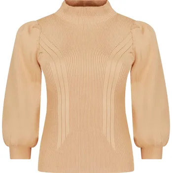 Dámský svetr GUESS JEANS Svetr BETSY | Barva:	okrová	 | Velikost:L